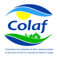 Colaf logotipo vazado